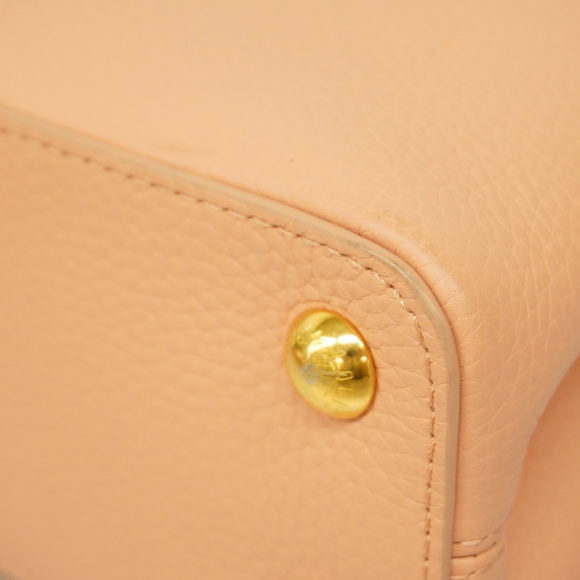 Auth Louis Vuitton Taurillon 2way Bag Capucines BB M21045 Rose Trianon Handbag - Picture 6 of 15